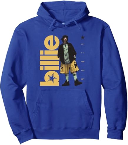 Amazon.com: Billie Eilish Men's Airbrush Flames Blohsh (Back Print